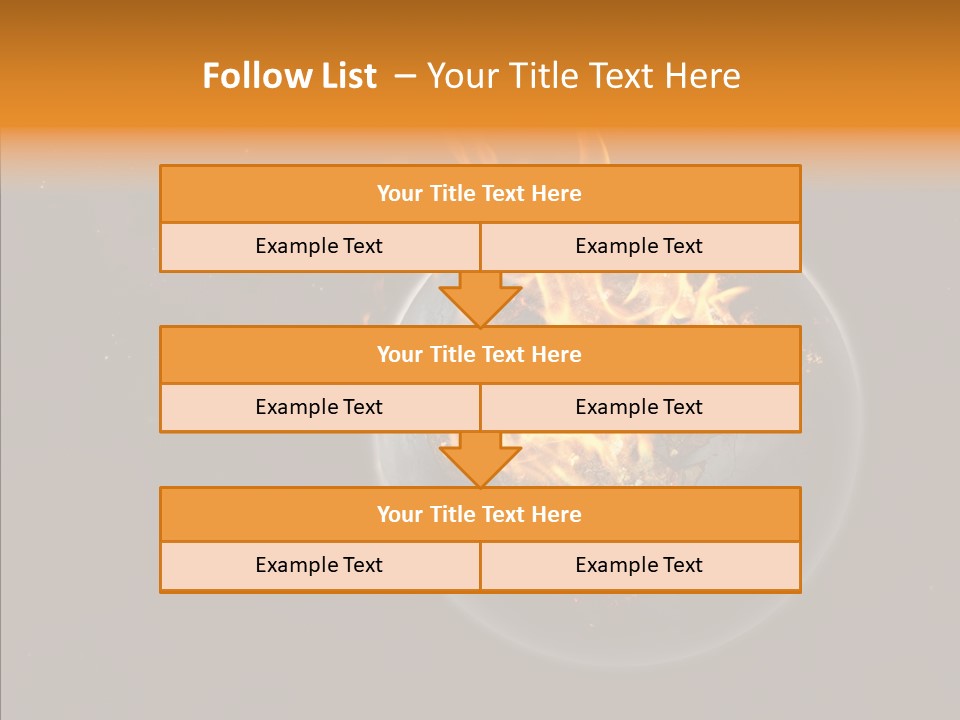 Doomsday Planet Europe PowerPoint Template