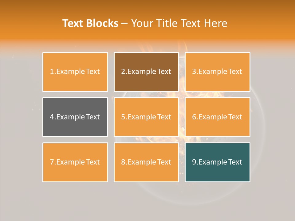 Doomsday Planet Europe PowerPoint Template