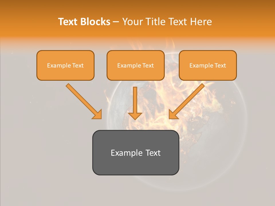 Doomsday Planet Europe PowerPoint Template