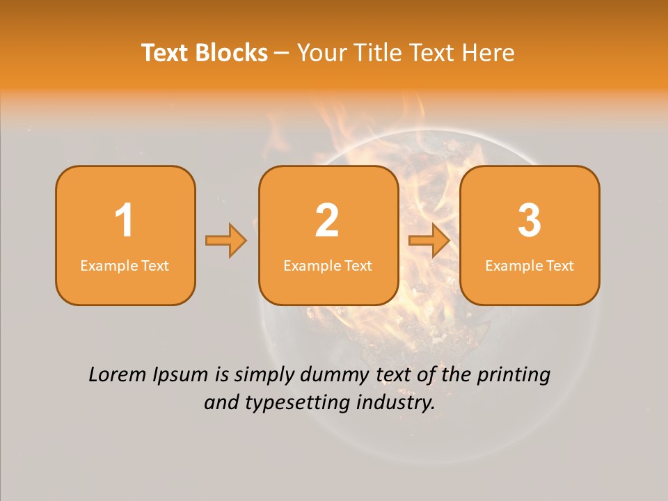 Doomsday Planet Europe PowerPoint Template