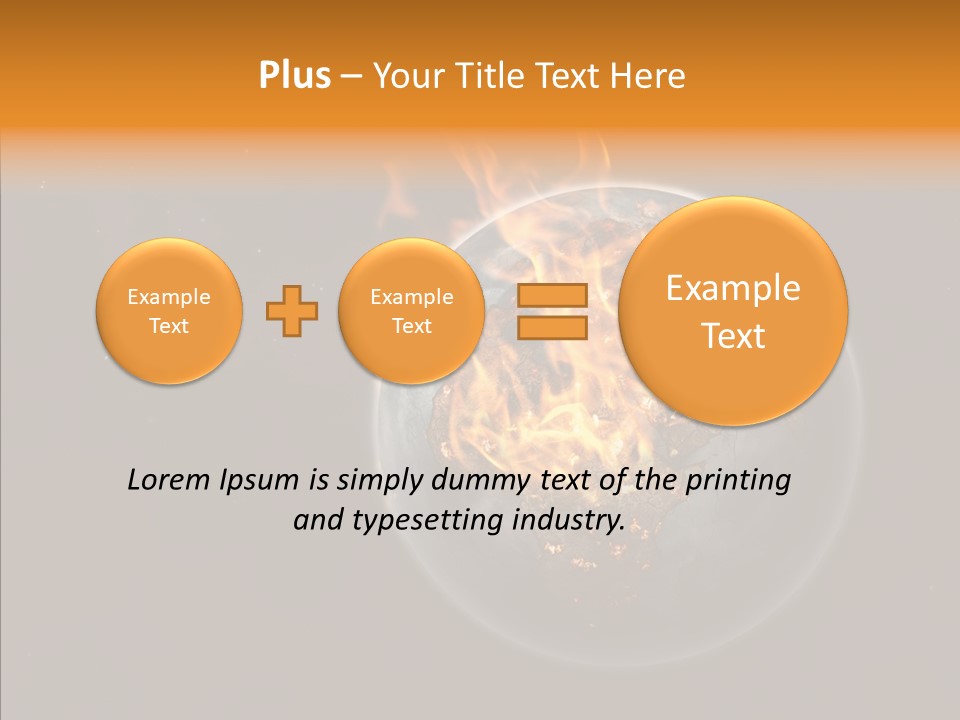 Doomsday Planet Europe PowerPoint Template