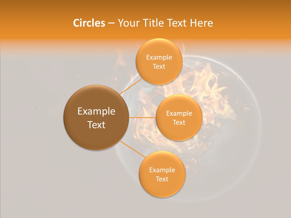 Doomsday Planet Europe PowerPoint Template
