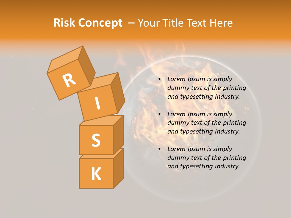 Doomsday Planet Europe PowerPoint Template