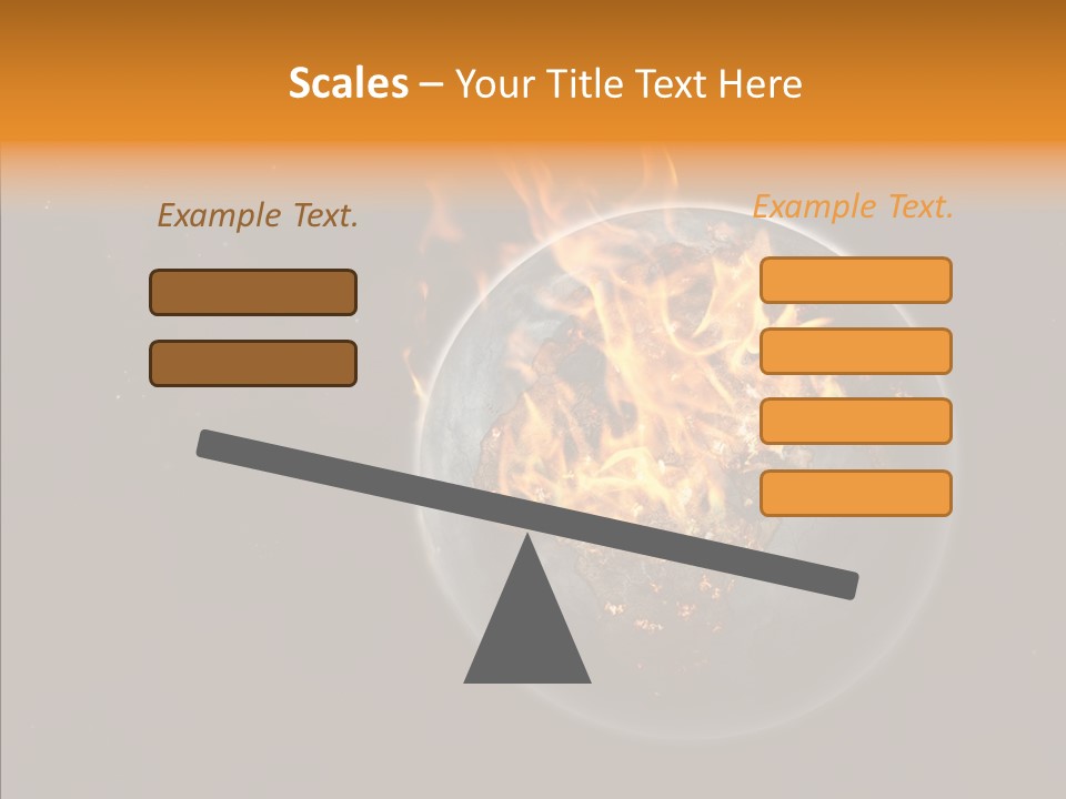 Doomsday Planet Europe PowerPoint Template