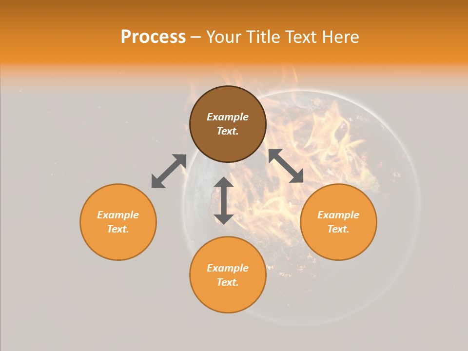Doomsday Planet Europe PowerPoint Template