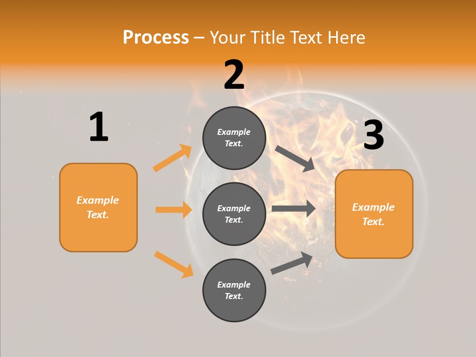 Doomsday Planet Europe PowerPoint Template