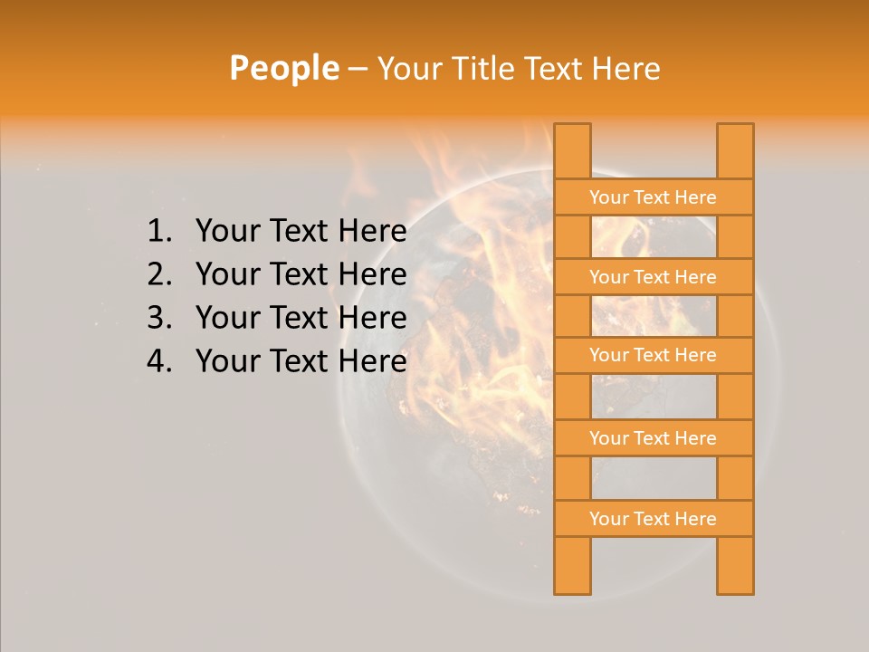 Doomsday Planet Europe PowerPoint Template