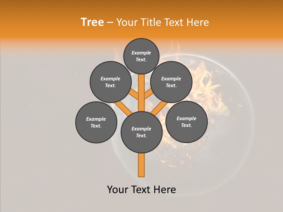 Doomsday Planet Europe PowerPoint Template