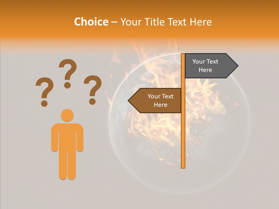 Doomsday Planet Europe PowerPoint Template