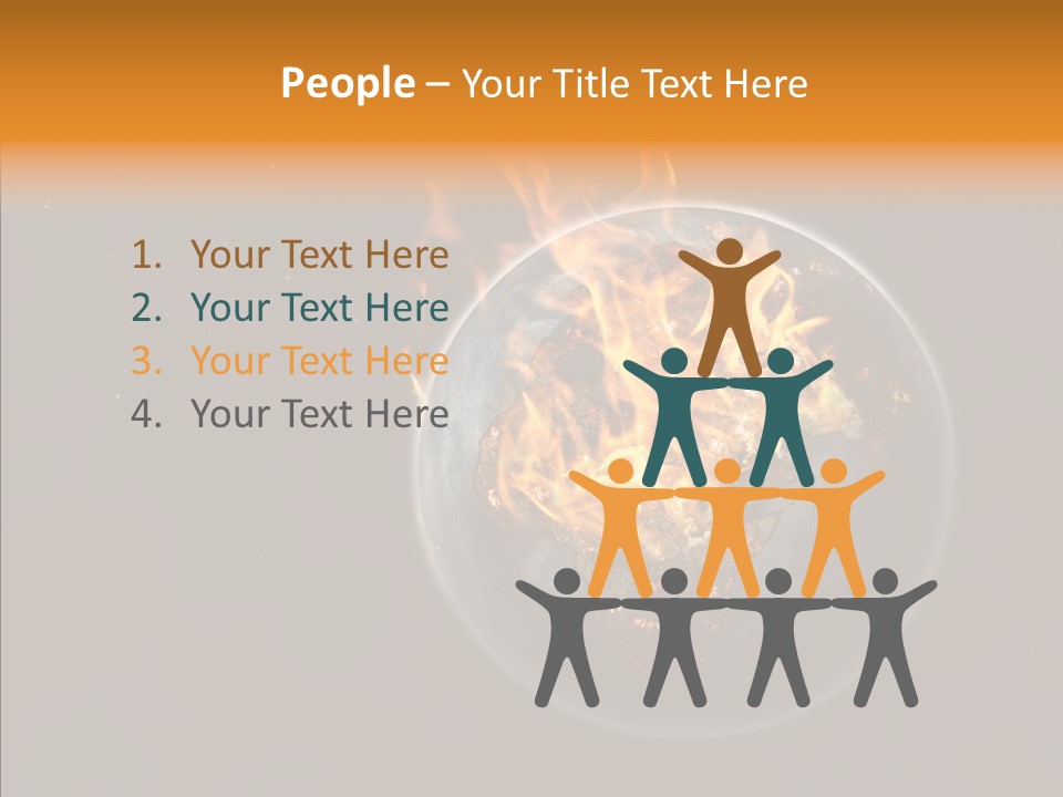 Doomsday Planet Europe PowerPoint Template