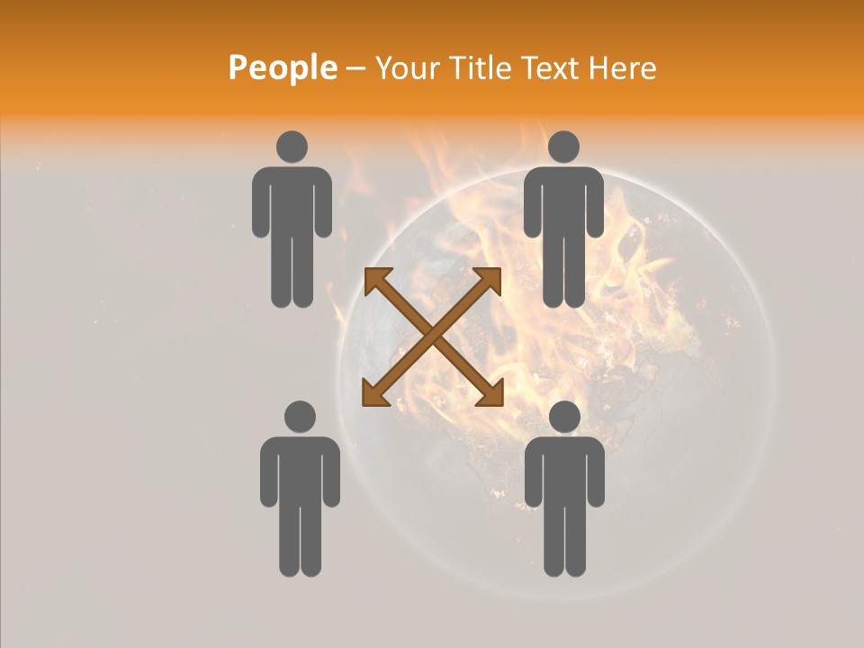 Doomsday Planet Europe PowerPoint Template