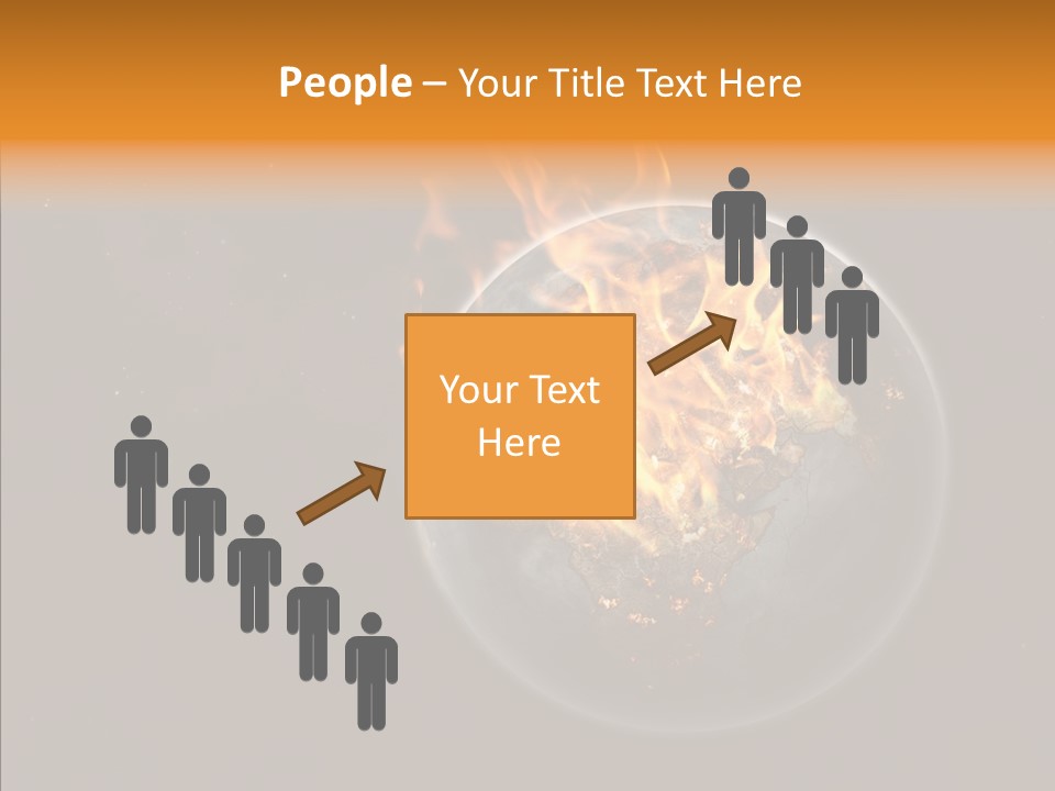 Doomsday Planet Europe PowerPoint Template