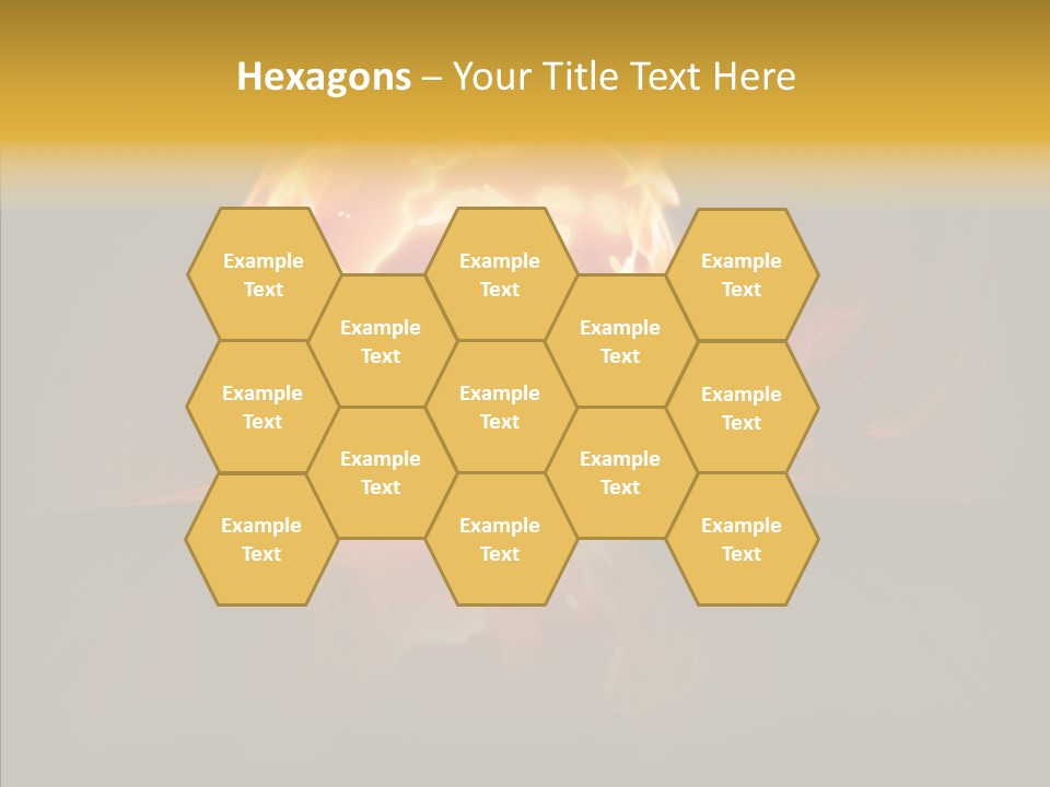 Destruction Generated Illustration PowerPoint Template