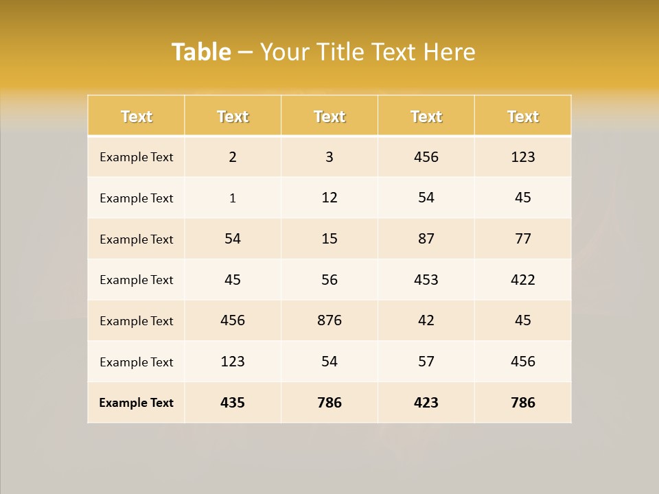 Destruction Generated Illustration PowerPoint Template