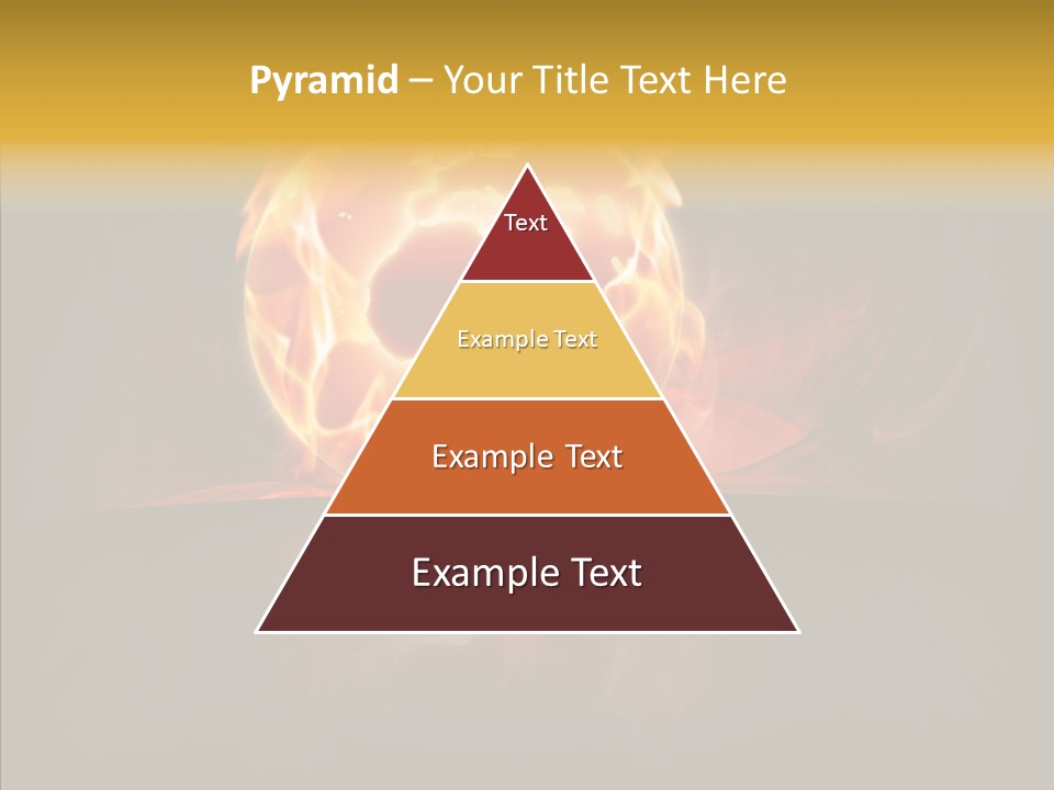Destruction Generated Illustration PowerPoint Template