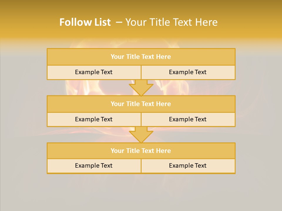 Destruction Generated Illustration PowerPoint Template