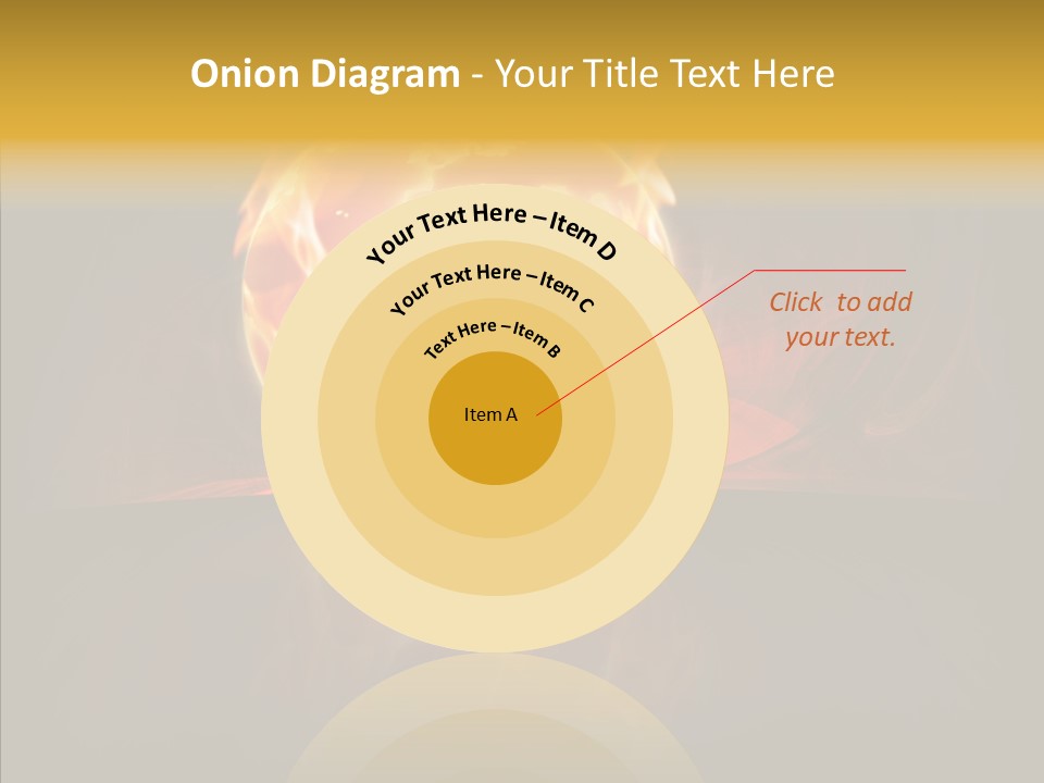 Destruction Generated Illustration PowerPoint Template