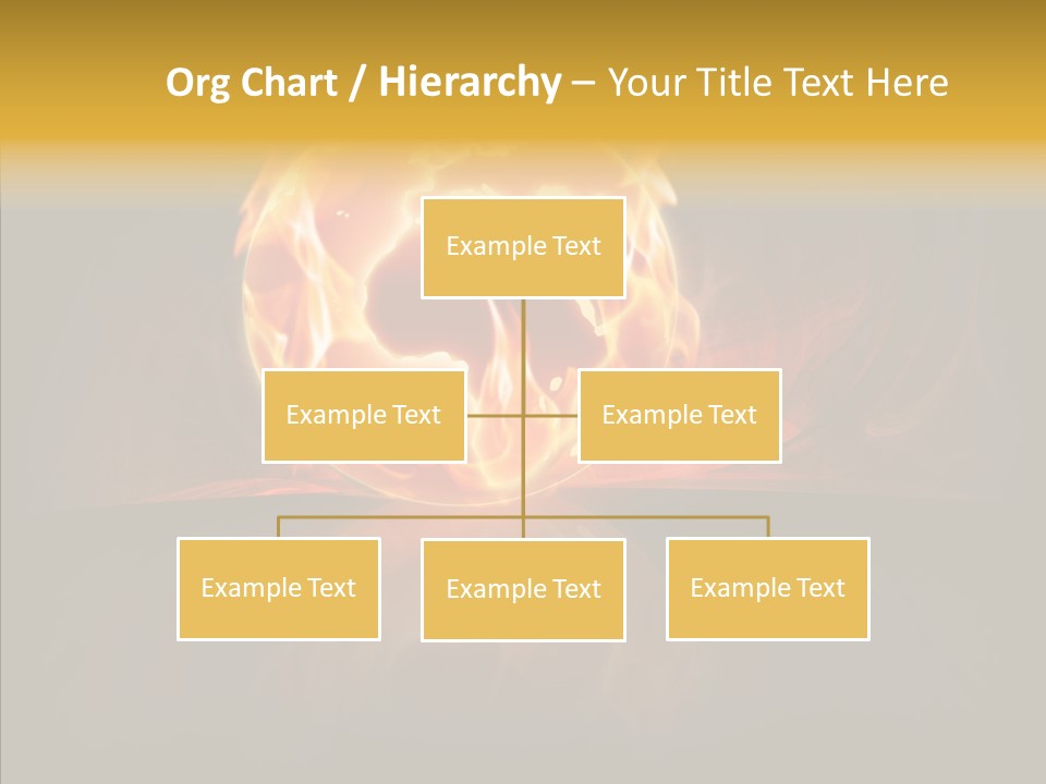 Destruction Generated Illustration PowerPoint Template