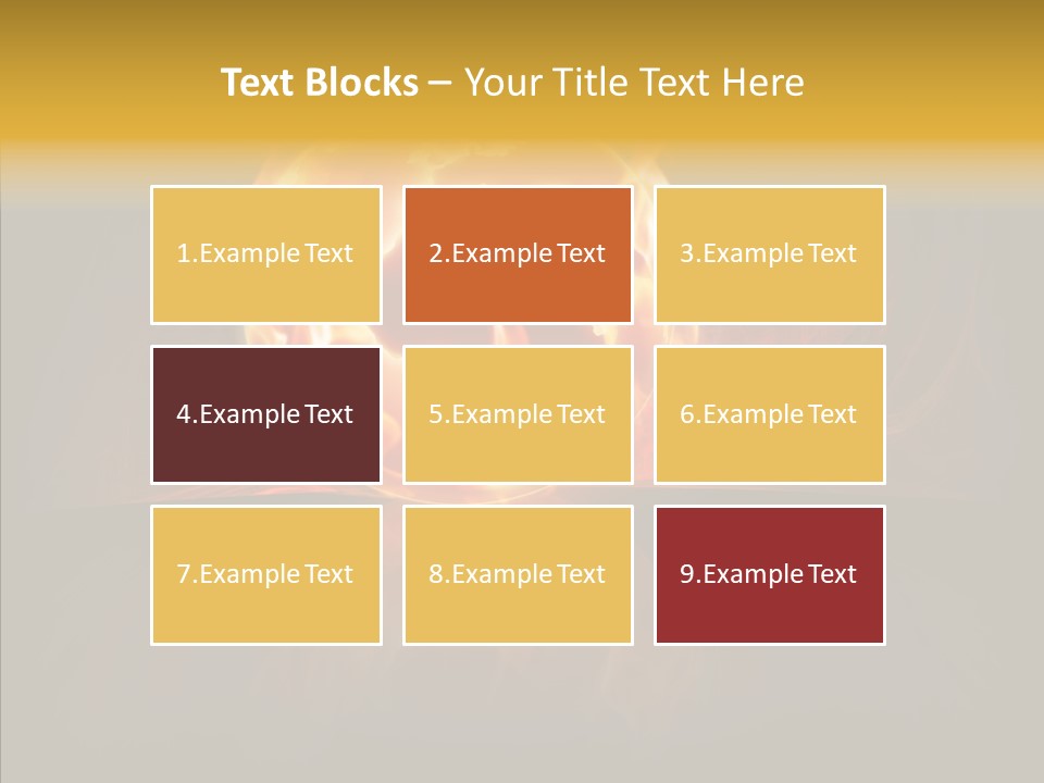 Destruction Generated Illustration PowerPoint Template
