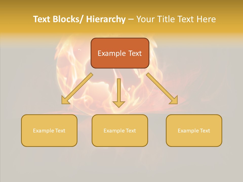 Destruction Generated Illustration PowerPoint Template