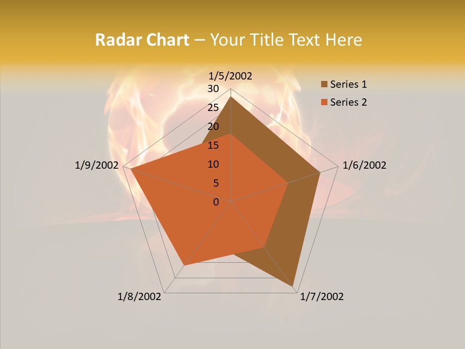Destruction Generated Illustration PowerPoint Template