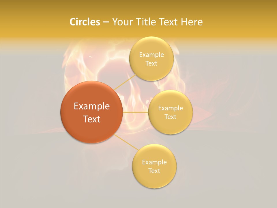 Destruction Generated Illustration PowerPoint Template