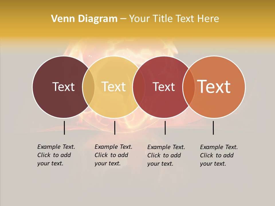 Destruction Generated Illustration PowerPoint Template