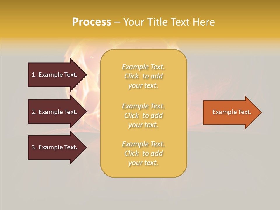 Destruction Generated Illustration PowerPoint Template