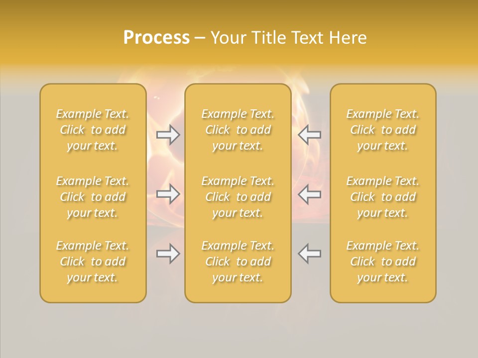 Destruction Generated Illustration PowerPoint Template