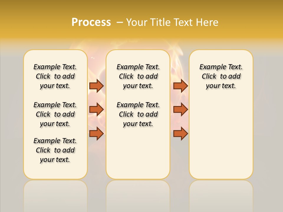 Destruction Generated Illustration PowerPoint Template