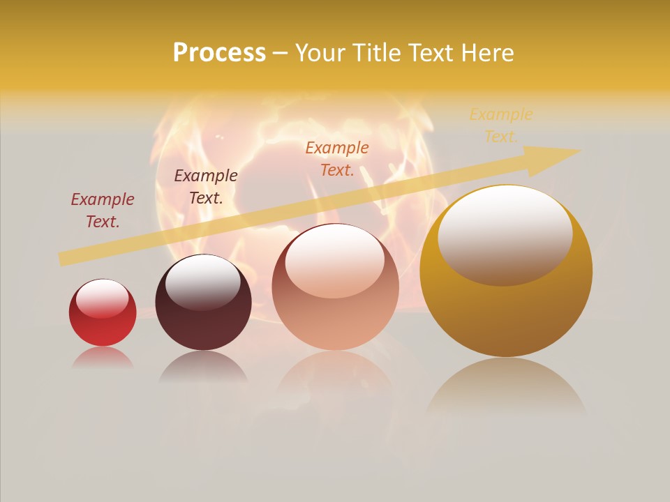 Destruction Generated Illustration PowerPoint Template