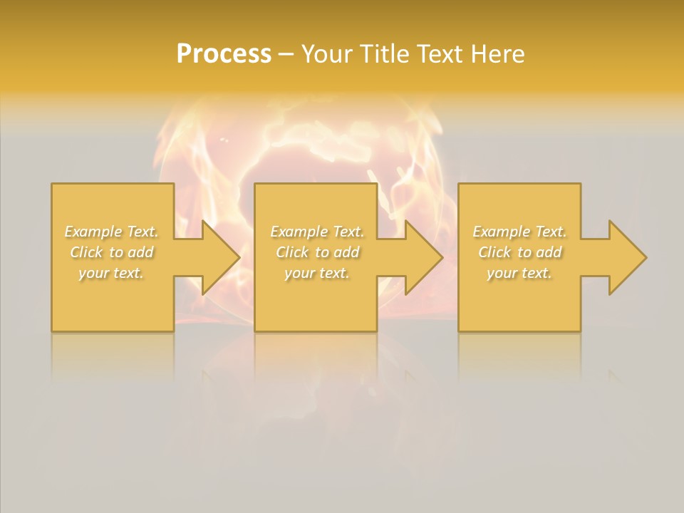 Destruction Generated Illustration PowerPoint Template