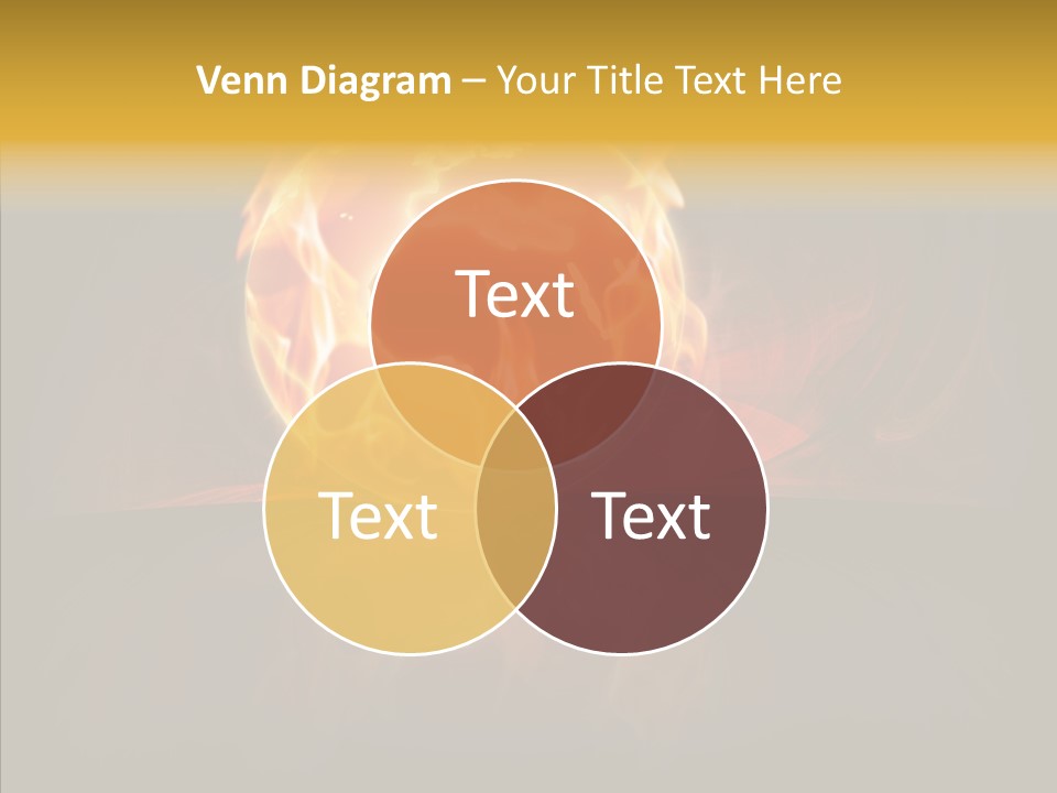 Destruction Generated Illustration PowerPoint Template