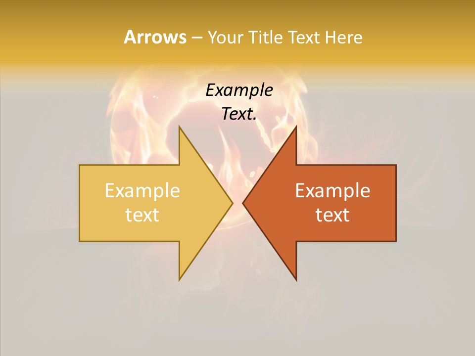 Destruction Generated Illustration PowerPoint Template
