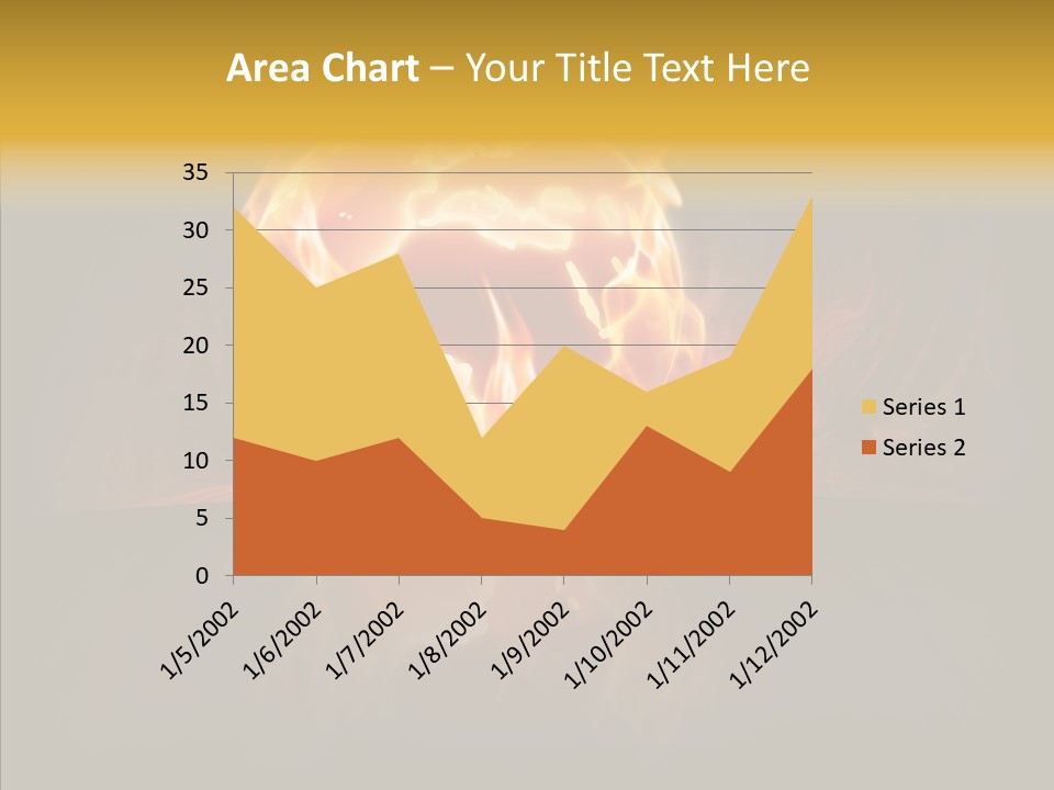 Destruction Generated Illustration PowerPoint Template
