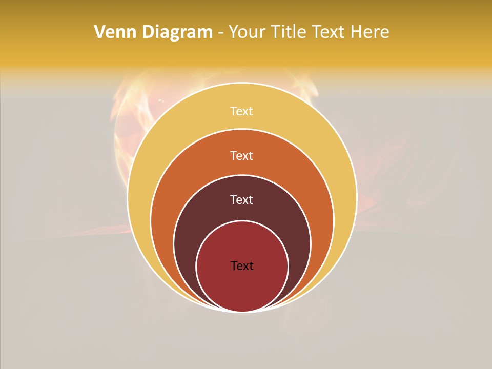 Destruction Generated Illustration PowerPoint Template