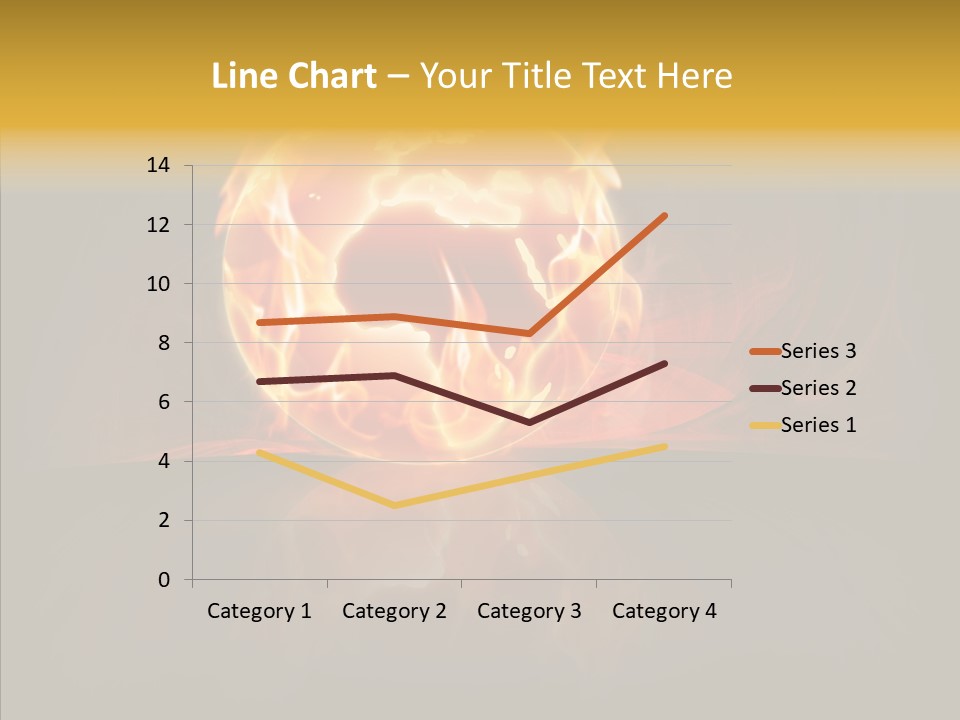 Destruction Generated Illustration PowerPoint Template