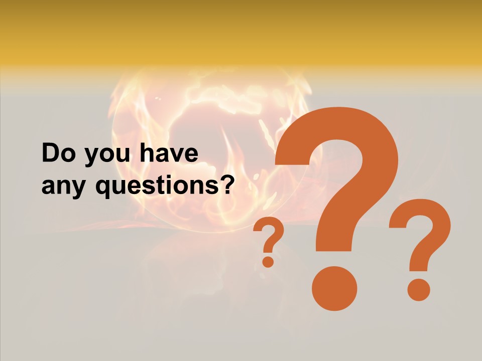 Destruction Generated Illustration PowerPoint Template