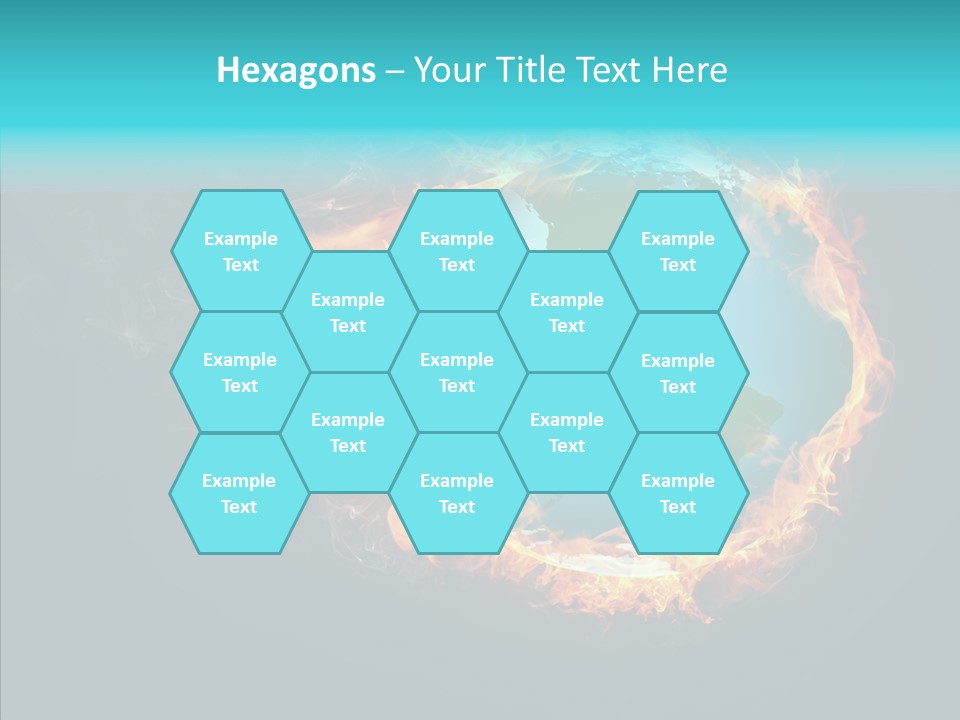 Glass Earth Global PowerPoint Template