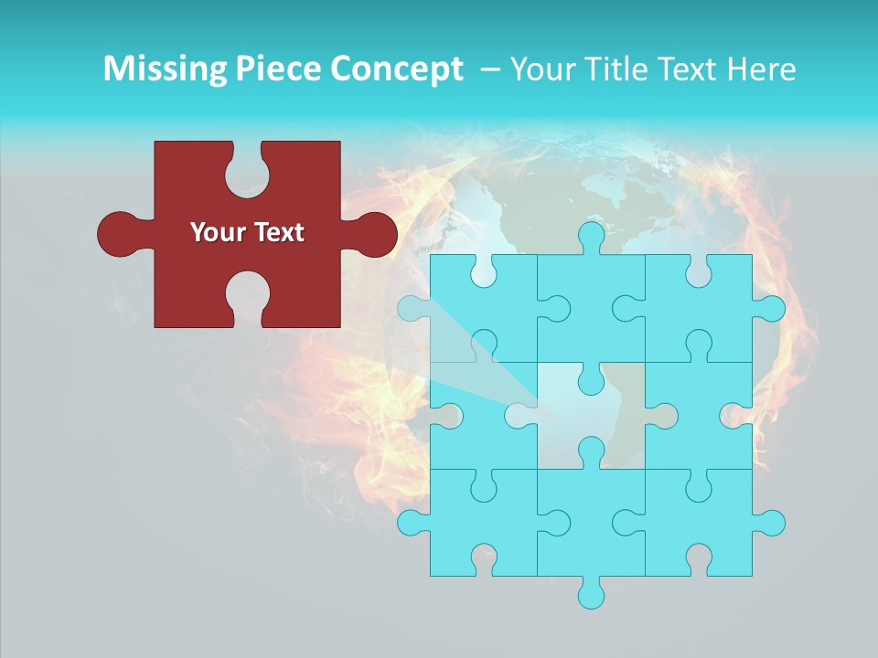 Glass Earth Global PowerPoint Template