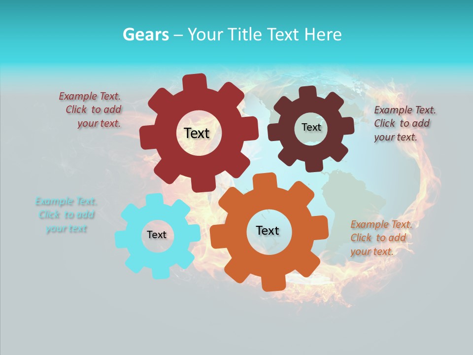 Glass Earth Global PowerPoint Template