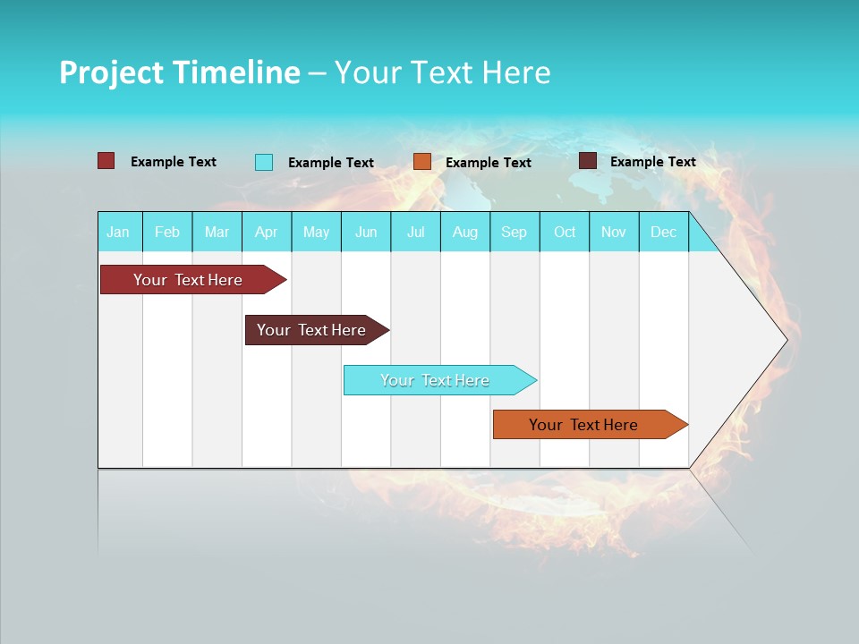 Glass Earth Global PowerPoint Template
