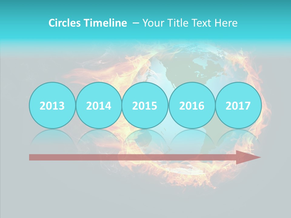 Glass Earth Global PowerPoint Template