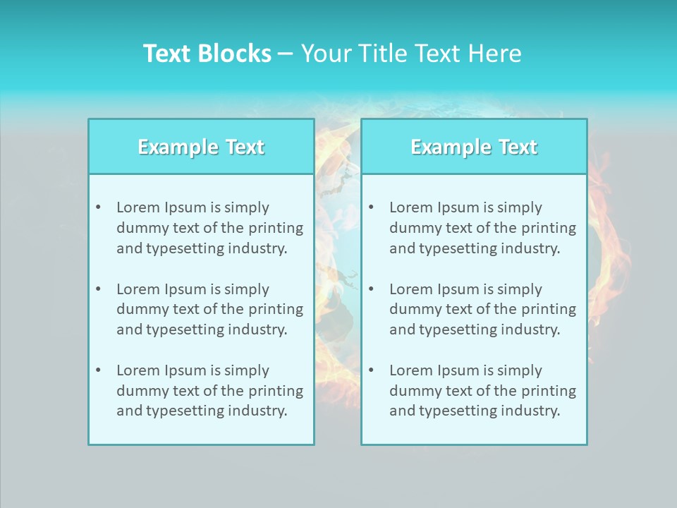 Glass Earth Global PowerPoint Template