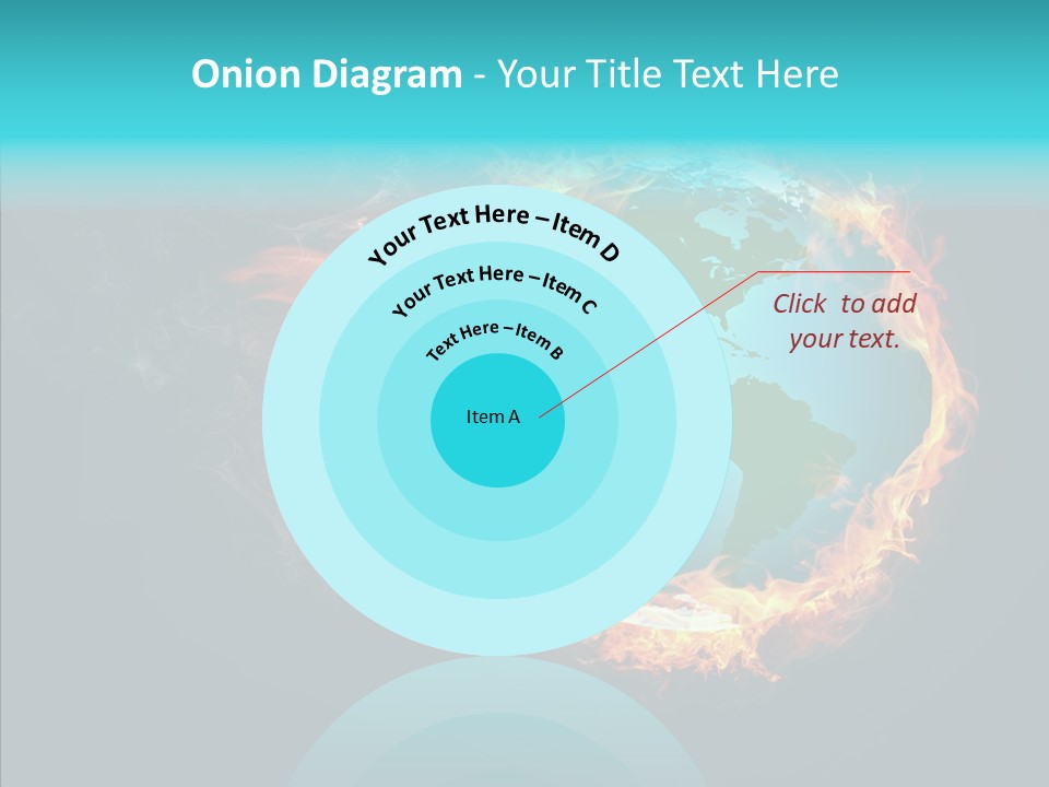 Glass Earth Global PowerPoint Template