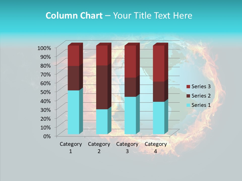 Glass Earth Global PowerPoint Template