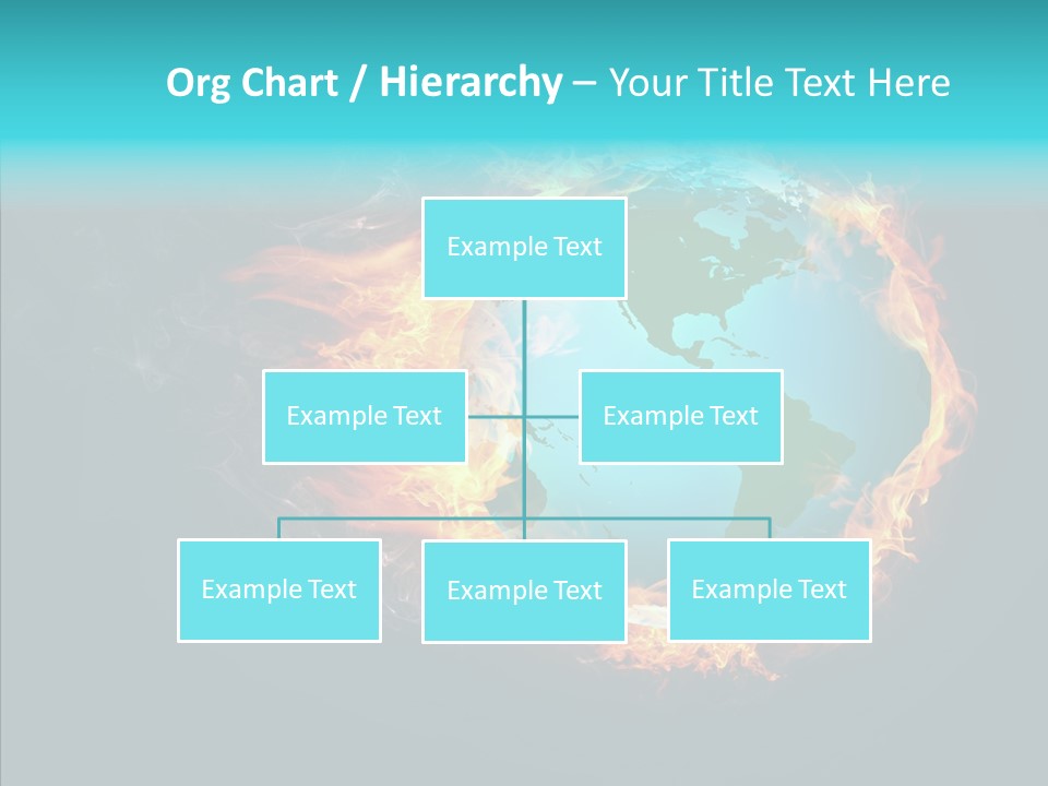 Glass Earth Global PowerPoint Template