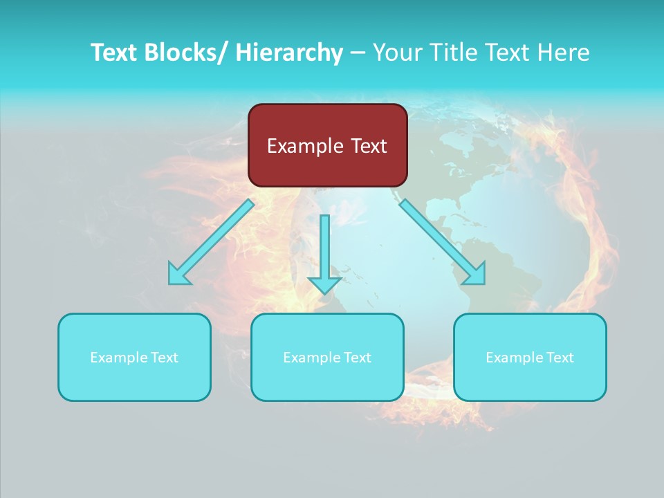Glass Earth Global PowerPoint Template