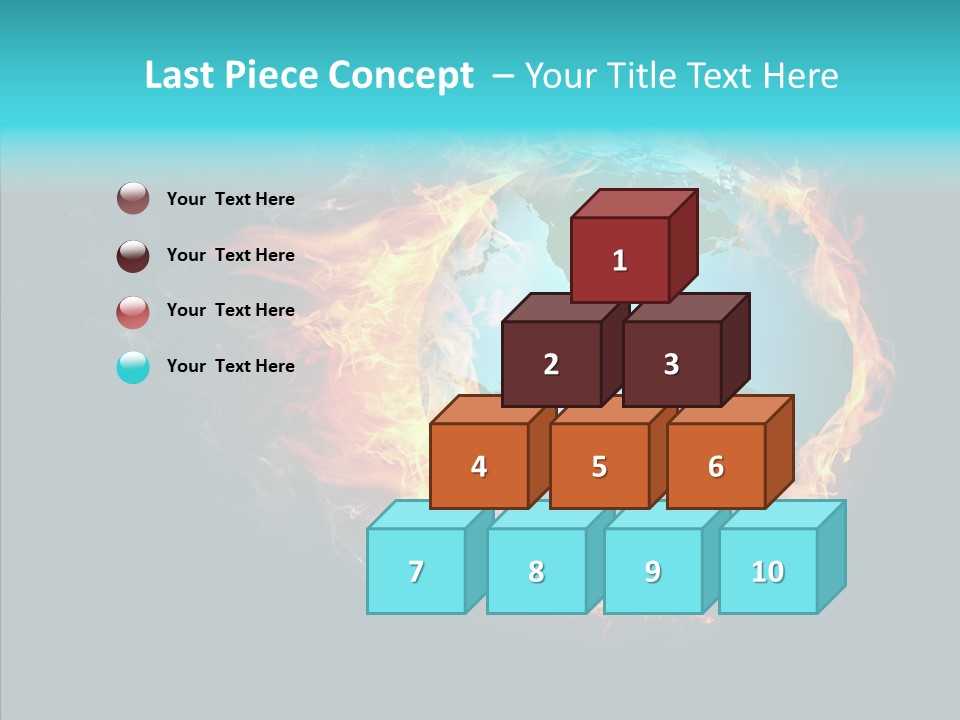 Glass Earth Global PowerPoint Template