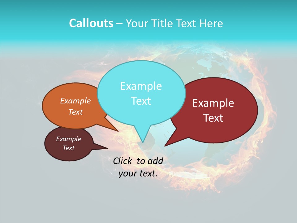 Glass Earth Global PowerPoint Template